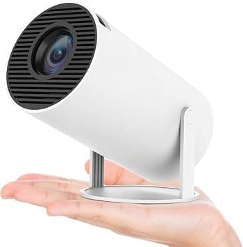 Smart 4K Portable Mini Projector, HY300 Auto Keystone Correction Portable Projector, 4K/ 200 ANSI Smart Projector with 2.4/5G WiFi, BT 5.0, 130 Inch Screen, 180 Degree Flip,Home Video Project على Amazon.ae - متتبع الأسعار