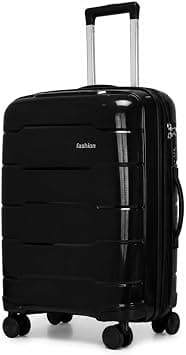 POGAGO 24 Inch/20kg Medium Suitcase for Travel – Lightweight PP Unbreakable Hard Shell Luggage with 360° Spinner Wheels, Combination Lock & Aluminium Telescopic Handle on Amazon - Best Deal Finder