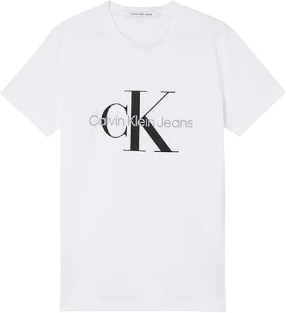 Calvin Klein Men Monologo Slim Tshirt Monologo Slim Tshirt (pack of 1) on Amazon.ae - Price Tracker