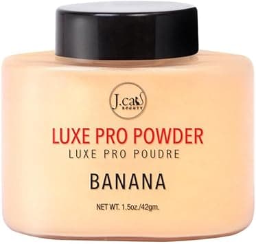 J.CAT BEAUTY Luxe Pro Powder 4 Shades Face Oil Control Banana (104 CHESTNUT) on Amazon.ae - Price Tracker