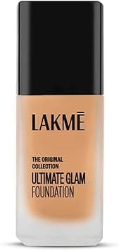 LAKMÉ Ultimate Glam Foundation, Shade 01, Lightweight, Water Based, Liquid Foundation For Natural Glow, 25 ml on Amazon.ae - Price Tracker