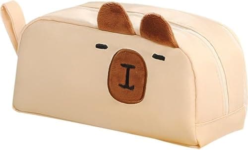 Capybara Animal Pencil Case - Large Capacity Cute 3D Cartoon Pen Bag with Zipper, Perfect Stationery Organizer for Students, Teens & Adults, Back to School Supplies on Amazon.ae - Price Tracker