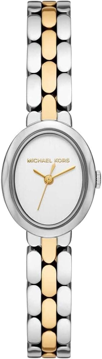 Michael Kors MK4956 Maude Analog Quartz Wristwatch for Women, 21 mm Case Size, Silver على Amazon.sa - متتبع الأسعار