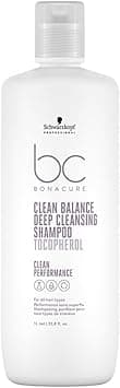 Schwarzkopf BC Bonacure Deep Cleansing Shampoo Micellar Shampoo (For All Hair Types) 1000ml/33.8oz on Amazon.ae - Price Tracker