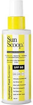 SunScoop Fluid Body Sunscreen Spray Spf 60, No White Cast, Protects From Uva & Uvb Rays, Hybrid, For Dry, Normal And Oily Skin Types 125 Ml (Pack Of 1) Neutral على Amazon.ae - متتبع الأسعار