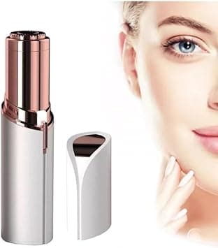 VIO® 2 in 1 Facial Women Hair Remover Eyebrow Trimmer Rechargeable Painless Precision Lipstick Style Razor Trimmer for Facial Body Hair Shaver for Lips Nose Chin Face with LED Light Design 3 على Amazon.ae - متتبع الأسعار