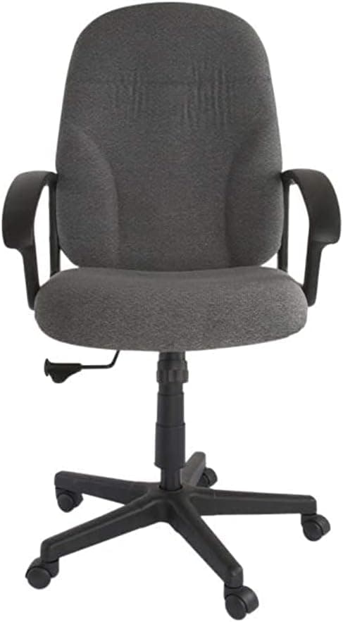 Mahmayi Helena 591 Executive High-Back UK Office Chair - Ergonomic, Comfortable, Adjustable, Swivel Task Chair with Fabric Seat, PU Armrests, and Lumbar Support (Grey, High Back) على Amazon.ae - متتبع الأسعار
