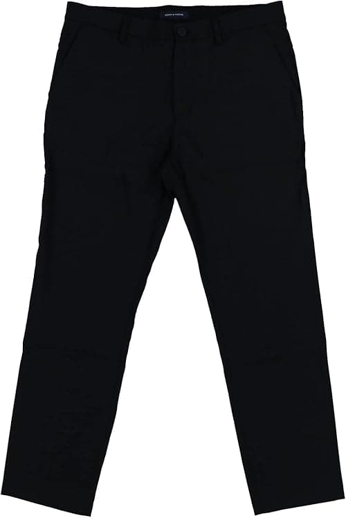 Tommy Hilfiger Mens Slim Fit Performance Chino Pants (32x32, Black) on Amazon.ae - Price Tracker