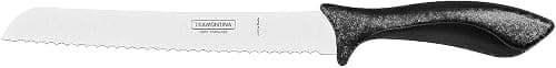 Tramontina Affilata 8 Inches Bread Knife with Stainless Steel Blade and Black Polypropylene Handle على Amazon.ae - متتبع الأسعار