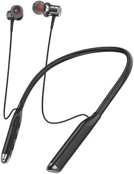 Neckband Bluetooth Headphones 5.0, Wireless Earphones with Mic, 100H Playtime, IPX7 Waterproof Sports Earbuds with Noise Cancelling & HiFi Sound, Multiple Sound Modes, Magnetic Design for Running, Gym on Amazon.ae - Price Tracker
