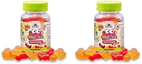Sunshine Nutrition Multivitamins + Minerals Cool 60 Gummies For Kids | Vegan | 100% Natural Flavor (Pack of 2) on Amazon.ae - Price Tracker