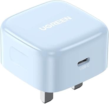UGREEN iPhone 16 Pro Type-C Charger PD 20W, USB-C Fast Charging Adapter | Mobile Phone Charge Wall Plug, Smart Safe Protection, Compact Travel Adapter Compatible for Apple, Galaxy, iPad - Blue on Amazon.ae - Price Tracker