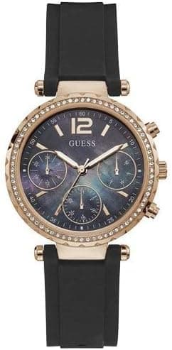 GUESS Women's Quartz Watch with Analog Display and Silicone Strap GW0113L2 - Amazon.ae Price Tracker
