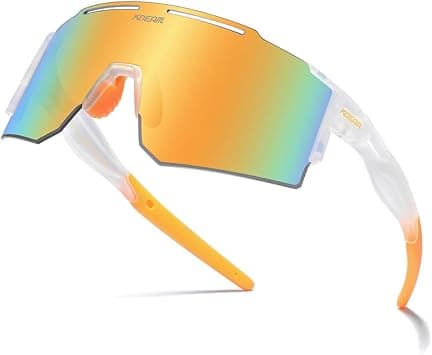 Sports Polarized Sunglasses for Men and Women, Youth Kids Baseball Softball Sunglasses for Cycling, Running على Amazon.ae - متتبع الأسعار
