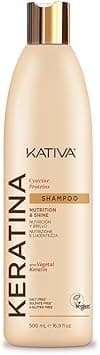 Kativa Keratin Nutrition Shampoo 550ml Rebuilding, Softness and Shine, Salt, Sulphates and Parabens Free, with Hydrolysed Keratin and Ceramides, Damaged Hair on Amazon.ae - Price Tracker