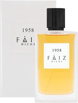 Faiz Niche Collection 1958 Eau De Parfum Amber Woody Fragrance Perfume for Men and Women 80ML على Amazon.ae - متتبع الأسعار
