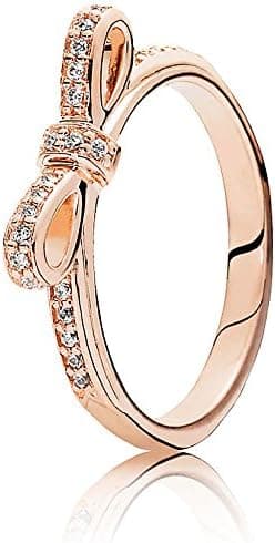 Pandora Women's ring jewellery size 8 casual code 180906CZ-48, Silver, Cubic Zirconia on Amazon.ae - Price Tracker
