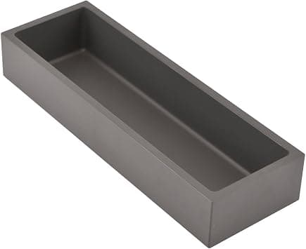 NINKA 2289.11 1011 Connect Drawer Organiser System, Cutlery Insert, 1-Compartment, Base Tray, Small, 30 x 10 x 5 cm, Plastic, Dark Grey, Silver, 300 mm on Amazon.ae - Price Tracker