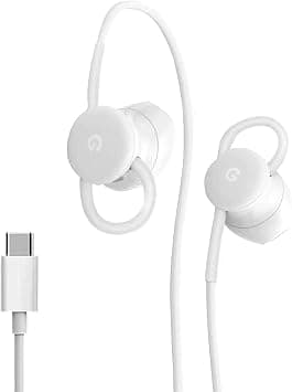 Google Earbuds USB-C Wired Digital Headset Type-C for Pixel Phones - Microphone and Volume Control - White on Amazon.ae - Price Tracker