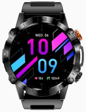 Armfit DOME Smart watch with AMOLED Always On Display Smartwatches for men, BT Calling Waterproof Fitness Watch with Heart Sleep Monitor for Android iOS on Amazon.ae - Price Tracker