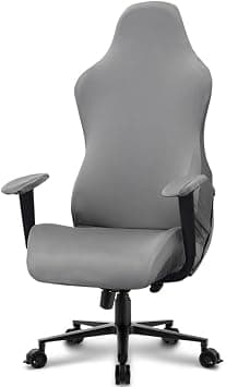 Deisy Dee Slipcovers Cloth Stretch Polyester Chair Cover for Reclining Racing Gaming Chair (Only Chair Covers) (grey) on Amazon.ae - Price Tracker