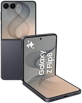 Samsung Galaxy Z Flip8 Graphite, 512GB, Hands-free Selfie Camera, Now Brief, Photo Assist, Customizable FlexWindow, 4300mAh Battery, 12GB RAM, 1 Year Samsung Care+ Screen Damage (UAE Type Approved) on Amazon - Best Deal Finder