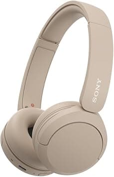 Sony WH-CH520 Wireless Headphones, 50 hours battery life, Clearer hands-free calling, Multipoint Connection, On-ear style, Cream, UAE Version - 1-Year warranty on Amazon.ae - Price Tracker