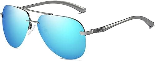 NALANDA Polarized Aviator Sunglasses UV400 Men's Women's Glasses For Outdoor Travel Driving Daily Use Etc,Vintage Retro Stylish Design على Amazon.ae - متتبع الأسعار