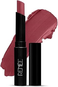 RENEE Very Matte Lipstick - Petal l Long Stay l Hydrating, Nourishing Lips l Transfer Proof, Smudge Proof l Intense Color Pay Off l Full Coverage l Weightless l Velvety, Smooth Finish l 1.6 g on Amazon.ae - Price Tracker