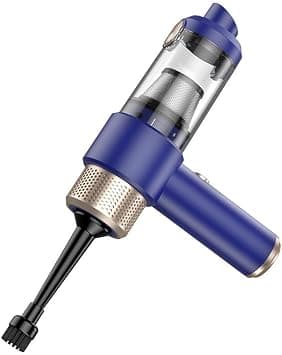 Handheld Car Vacuum Cleaner Cordless, 15000PA High Power, 4-in-1 Portable Mini with LED Light, for Car Home Office (Blue) on Amazon - Best Deal Finder