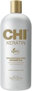 CHI Keratin Reconstructing Shampoo | Professional Hair Care | Sulfate Free | Reconstructs Damaged Hair, 946 ml on Amazon.ae - Price Tracker