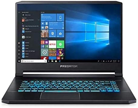 Acer Predator Triton 500 15.6” FHD 144Hz Gaming Laptop, Core i7-9750H, RGB Backlit Keyboard, HD SHDR Webcam, Thunderbolt 3, HDMI, NVIDIA GeForce RTX 2060, Win 10, Black (32GB RAM | 512GB PCIe SSD) on Amazon.ae - Price Tracker