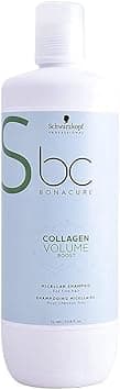 Schwarzkopf Professional Bonacure Collagen Volume Boost Micellar Shampoo, 1000 ml, 1 l (Pack of 1) on Amazon.ae - Price Tracker