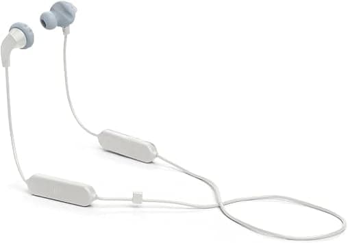 JBL Endurance Run BT Sweatproof Wireless In-Ear Sport Headphones, Fliphook, Twistlock and Flexsoft Technology, Sweatproof, 6H Battery, Hands-Free Call, Magnetic Buds - White, JBLENDURRUN2BTWHT على Amazon.ae - متتبع الأسعار
