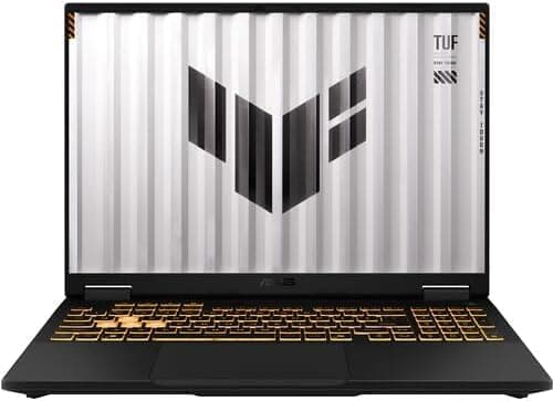 ASUS TUF Gaming A16 Gaming Laptop, 16" 2.5K 165Hz IPS Display, AMD Ryzen 9 8940HX, 16GB DDR5 RAM, 512GB SSD, NVIDIA GeForce RTX 5060 8GB, 1-Zone RGB Keyboard, Jaeger Gray on Amazon.ae - Price Tracker