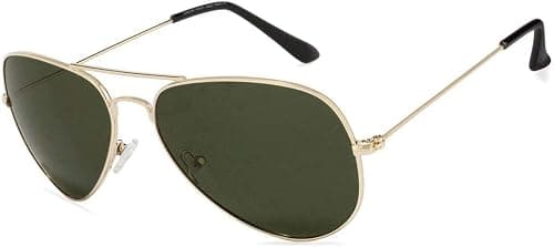Vincent Chase Eyewear By Lenskart | Full Rim Aviator Branded Latest and Stylish Sunglasses | Polarized and 100% UV Protected | Men & Women | Medium | VC 5158/P-Pack of 1 on Amazon.ae - Price Tracker