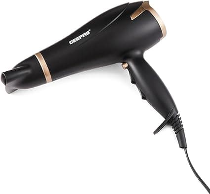 Geepas GH8643 Hair Dryer - 2-Speed & 3 Temperature Settings 2200W | Cool Shot Function For Frizz Free Shine Detachable Cap- 2 Years Warranty on Amazon.ae - Price Tracker