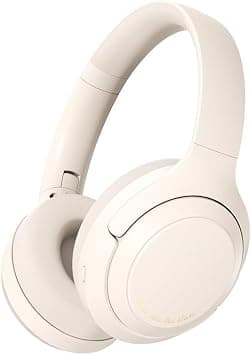 Headphones Wireless, Bluetooth Headphones Over Ear, Active Noise Cancelling Headphones(ANC), Bluetooth 5.3, Adjustable Bluetooth Headset Wireless with Storage Pouch for Travel/Home/Office(White) on Amazon - Best Deal Finder