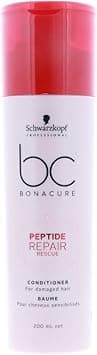 Schwarzkopf BC Bonacure Peptide Repair Rescue Conditioner (For Damaged Hair) 200ml/6.7oz on Amazon.ae - Price Tracker