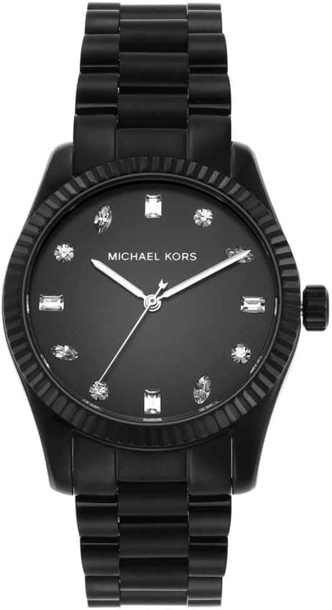 Michael Kors Women's Watch Lexington, Three Hand Movement, Stainless Steel with a 38mm Case Size and Steel or Leather Strap on Amazon - Best Deal Finder