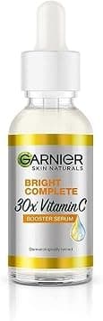 Garnier Maybelline New York Bright Complete VITAMIN C Face Serum 50 ml - Get SPOT-LESS, Bright Skin | Lightweight Formula & Non-Sticky Face Serum على Amazon.ae - متتبع الأسعار