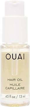 OUAI Hair Oil Travel Size - Hair Heat Protectant Oil for Frizz Control - Adds Shine and Smooths Split Ends - Color Safe Formula - Paraben, Phthalate and Sulfate Free (0.45 oz) on Amazon.ae - Price Tracker