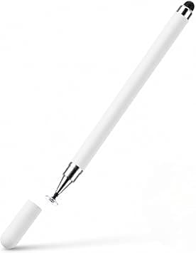 Universal 2-in-1 Stylus Pen for Touchscreen Devices, Precision Disc Tip & Soft Silicone Tip, Capacitive Touch Pen for iPad, iPhone, Android Tablets, Phones, Drawing, Writing & Gaming, White on Amazon.ae - Price Tracker