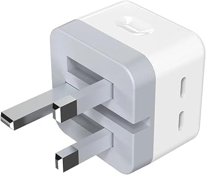 35W USB Type C+C Fast Charging Power Adapter, Trickle Charge, Built-in Over current, Over heat, Short circuit Protection, Travel Adapter Supports for iPhone, Samsung, Mac, Laptops, White على Amazon.ae - متتبع الأسعار