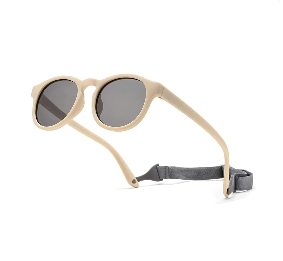 Adjustable Polarized Baby Sunglasses with UV 400 Protection - Soft Silicone Frame for Boys & Girls, 0-48 Months - Infant Outdoor Sunshade - Flexible Strap Included on Amazon.ae - Price Tracker