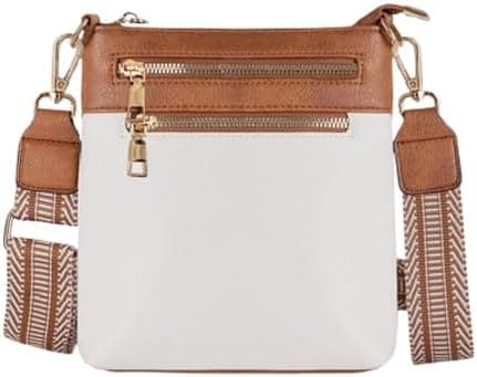 Small Crossbody Phone Bags for Women, Trendy Leather Shoulder Handbag Cell Phone Purses for Travel Shopping Wallet with Adjustable Strap Card Slots Zipper Pocket on Amazon - Best Deal Finder