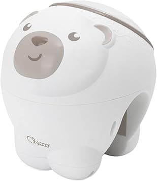 Chicco First Dreams Polar Bear Projector, 2-in-1 Cradle and Bed Projector, Children's Night Light, Aurora Borealis Projection, Relaxing Classical Music and Nature Sounds, Toy, 0 Months +, Neutral - Amazon.ae Price Tracker