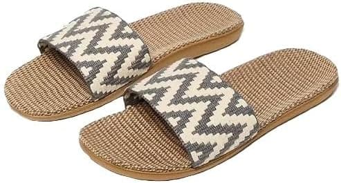 Casual Flats for Women Sandals Women Flats Summer Beach Slides Flat Shoes for Women Beach Slippers for women flip flop on Amazon.ae - Price Tracker