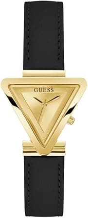 GUESS Ladies 34mm Watch - Black Strap Champagne Dial Gold Tone Case on Amazon.ae - Price Tracker