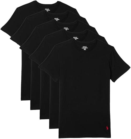 POLO RALPH LAUREN Mens B-CFWCN-P3 T-Shirts (pack of 3) on Amazon - Best Deal Finder